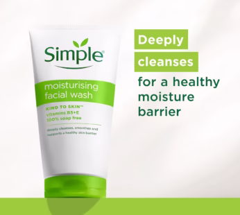 Simple Moisturizing Facial Wash 150ml