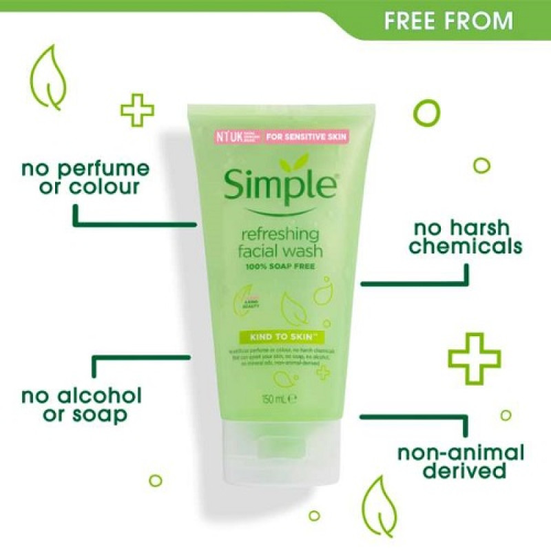 Simple Refreshing Face Wash 150ml