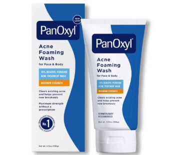 PanOxyl Acne Foaming Wash Maximum Strength 10% Benzoyl Peroxide