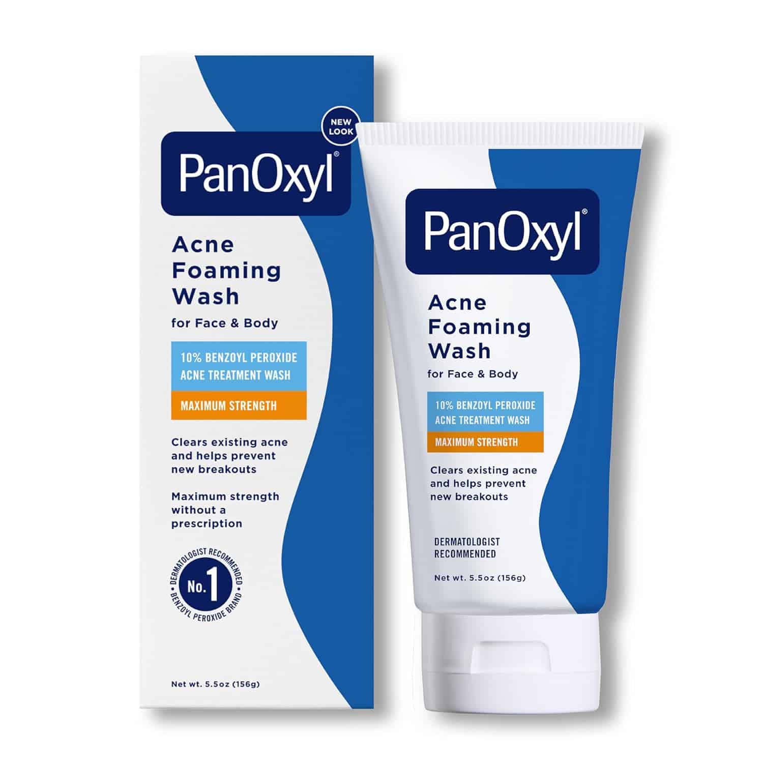 PanOxyl Acne Foaming Wash Maximum Strength 10% Benzoyl Peroxide